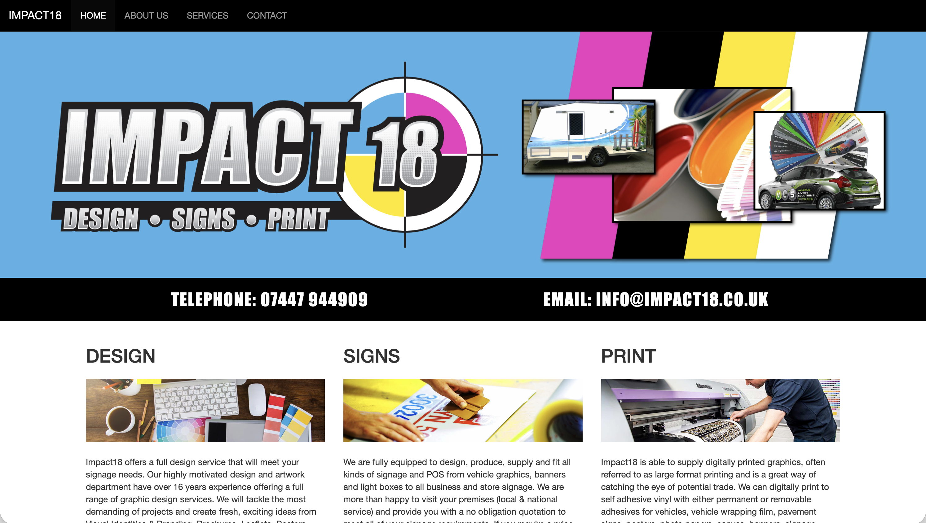 Impact18 website