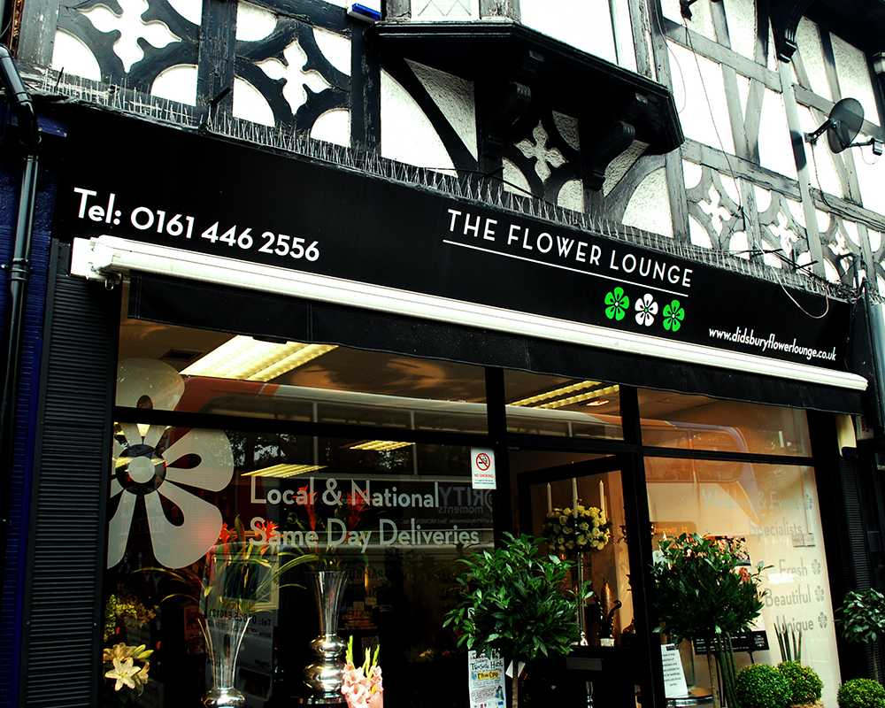 The Flower Lounge Signage