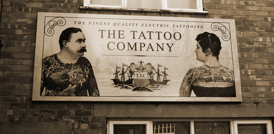 The Tattoo Company Sign